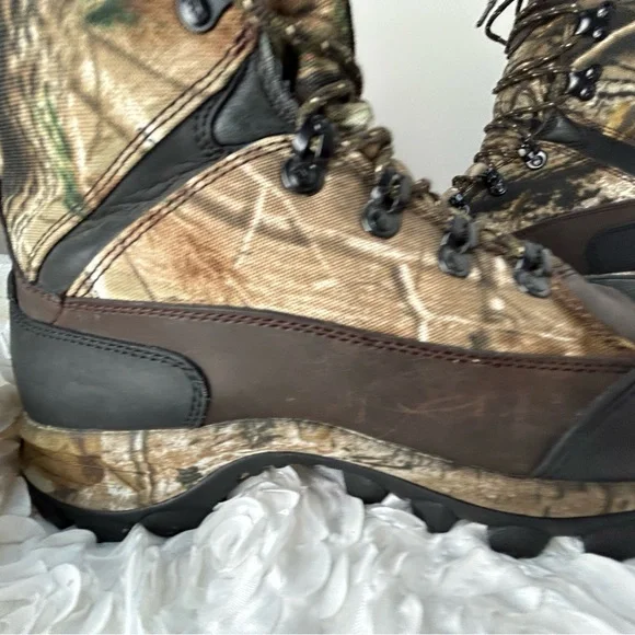 Red Wing Irish Setter Thinsulate Camo Leather Ankle Boots Men's 10 - Picture 8 of 12